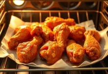 Photo of Хрустящие куриные крылышки в духовке